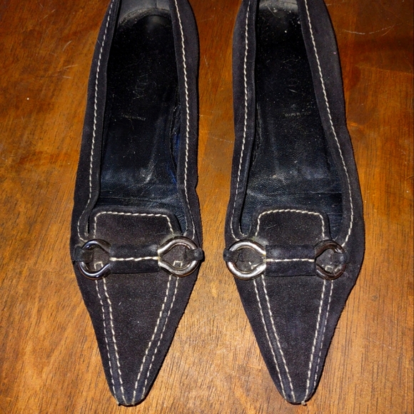 Vintage Prada Suede Flats - Picture 3 of 5